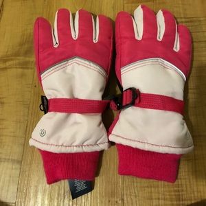 Girls snow gloves